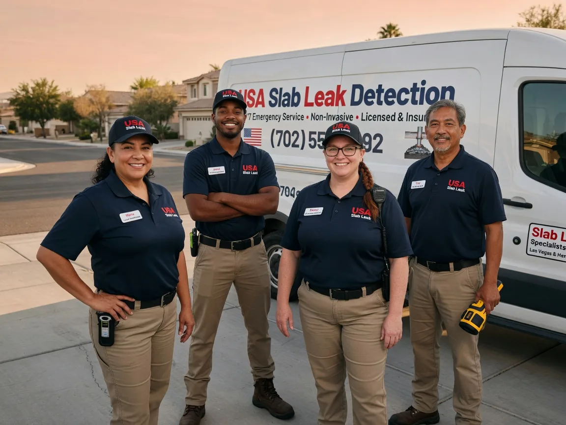 Slab Leak Repair company in Montchanin, DE